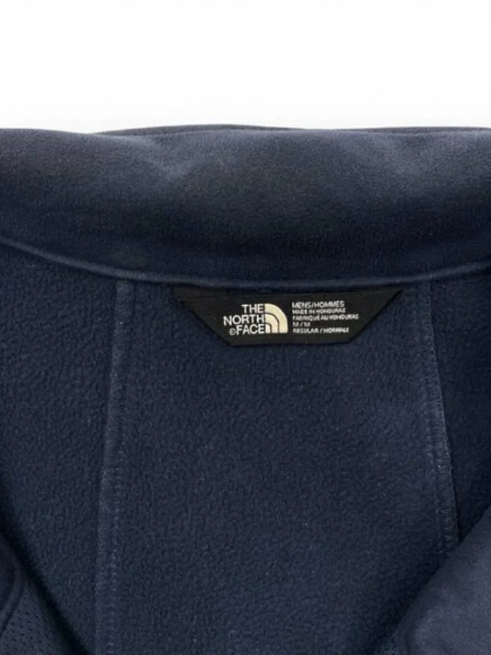 The North Face Windwall Softshell Blue Full Zip Fleece Lined Jacket Men's M